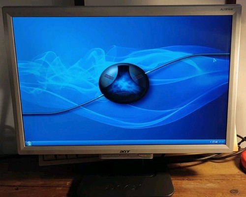 Lcd monitor acer wide - 19",