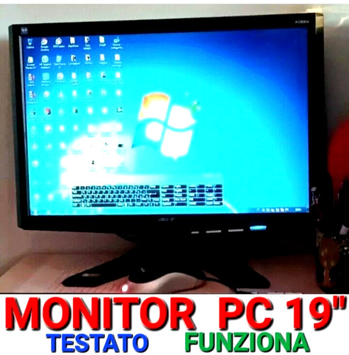 Monitor acer x193wa 19 - acer,