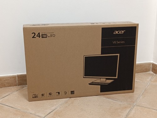 Monitor led acer v246hl - led,