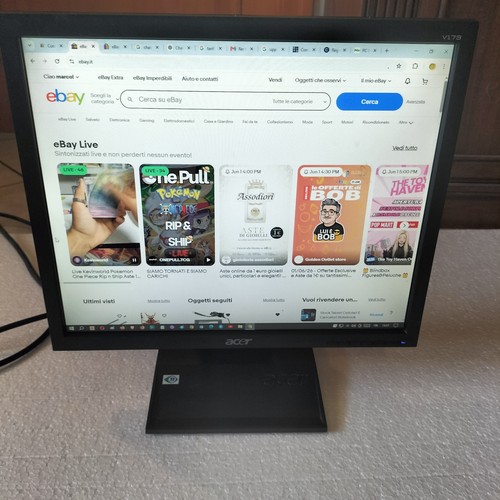 Acer 173dob lcd monitor vga - 17,